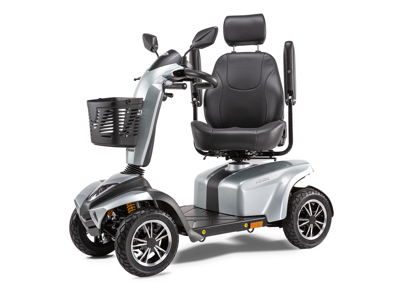 HS 828 silver - snett fram vänster